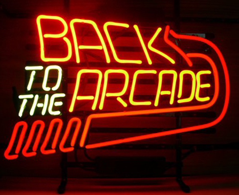 Back To The Arcade Neon Sign