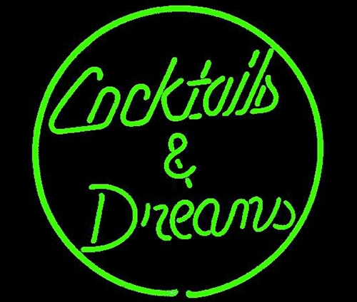 Cocktail And Dreams Neon Sign