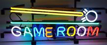 Gabe Room With Logo Neon Sign