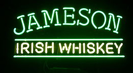 Jameson Irish Whiskey 1 Logo Neon Sign