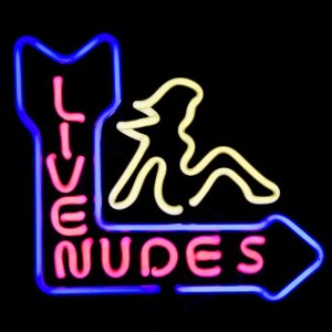 Live Nudes Girls Neon Sign