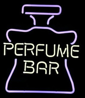 Perfume Bar Bottle Logo Neon Sign