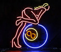 Snooker Logo Player Neon Sign