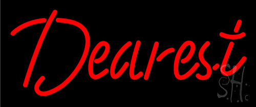 Dearest Neon Sign