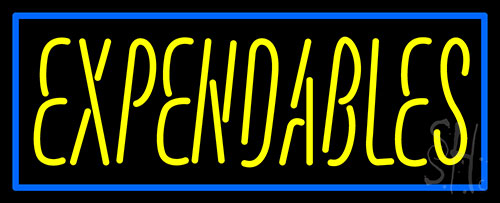 Expendables Neon Sign