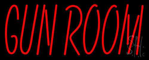 Gun Room Neon Sign