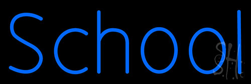 School Neon Sign