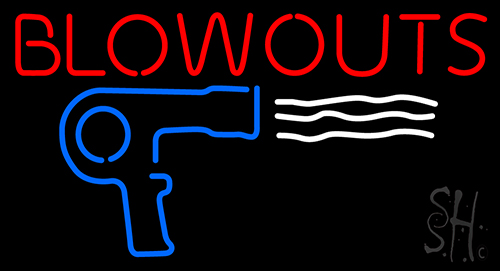 Blowouts Neon Sign