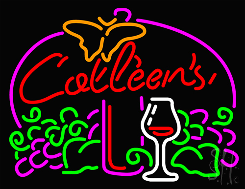 Catleens Beer Mug Neon Sign