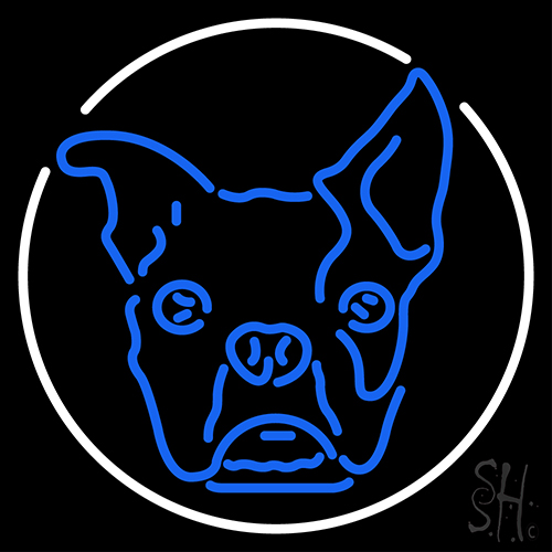 Dog Logo Neon Sign