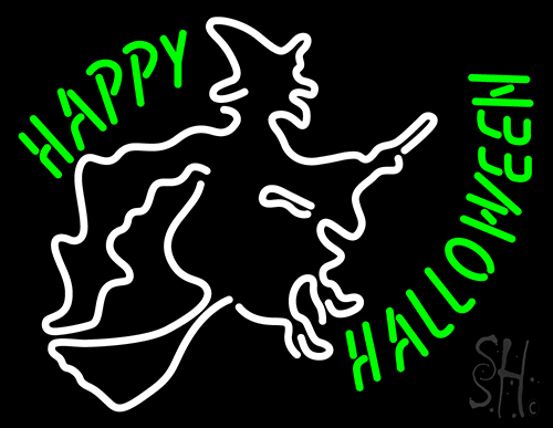 Happy Halloween Neon Sign