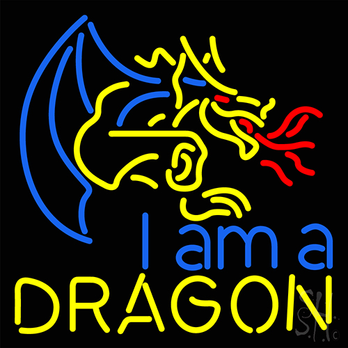 I Am A Dragon Neon Sign