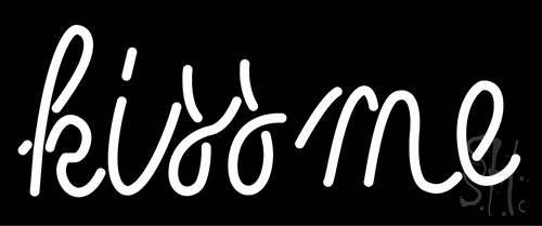 Kiss Me Neon Sign