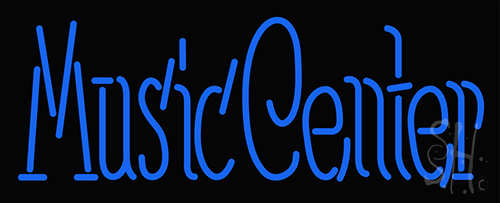 Music Center Neon Sign