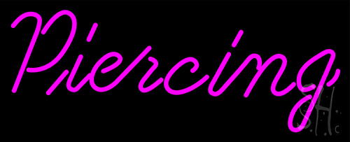 Piercing Neon Sign