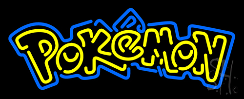 Pokemon Neon Sign