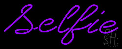 Selfie Neon Sign