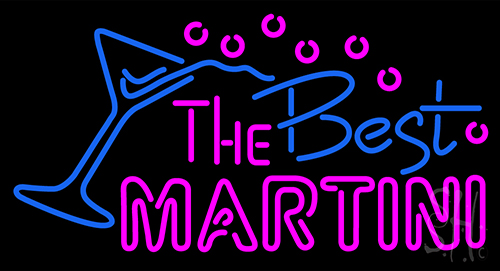 The Best Martini Neon Sign