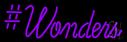 Wonders Neon Sign
