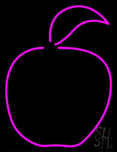 Apple Neon Sign