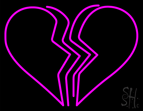 Blog Heart Neon Sign