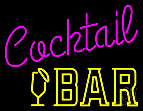 Cocktail Bar Neon Sign | Bar Neon Signs | Neon Light