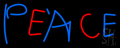 Cool Peace Neon Sign