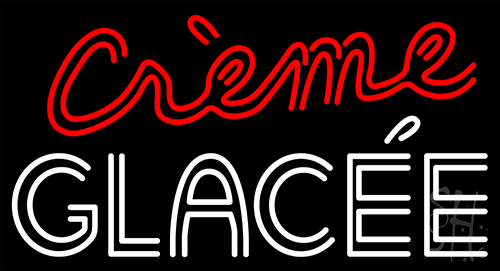 Creme Glacee Neon Sign