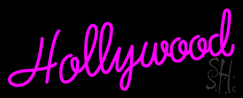 Hollywood Neon Sign