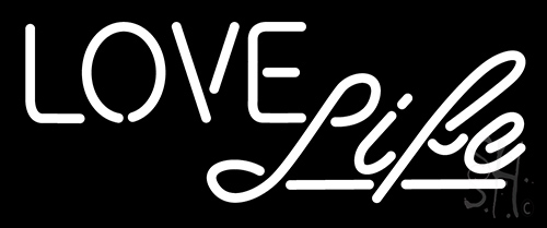 Love Life Neon Sign | Wedding Neon Signs | Neon Light