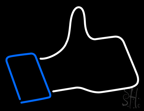 Thumbs Up Neon Sign