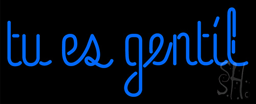 Tu Er Gentil Neon Sign