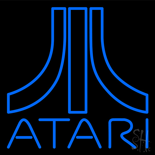 Atari Logo Neon Sign
