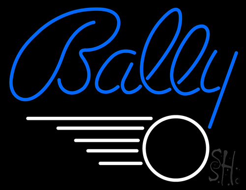 Bally Neon Sign