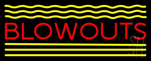 Blowouts Neon Sign