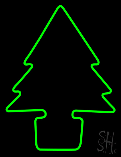 Christmas Tree Neon Sign