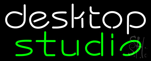 Desktop Studio Neon Sign