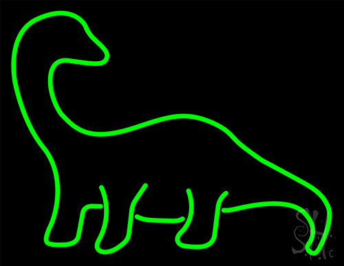 Dinosaur Neon Sign