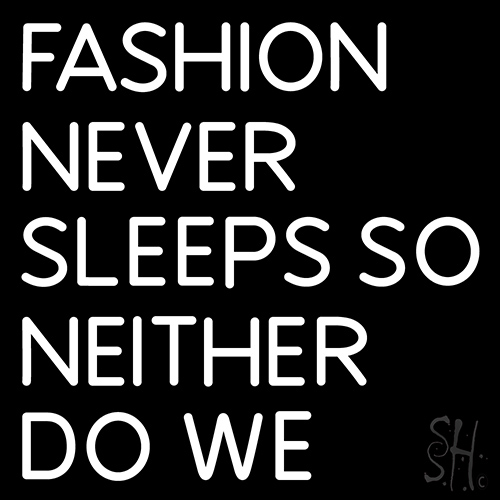 Fashion Grunge Neon Sign