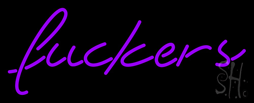 Fuckers Neon Sign
