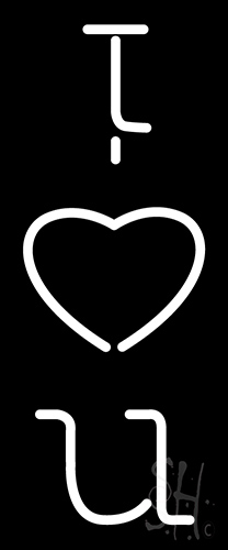 I Love You Neon Sign