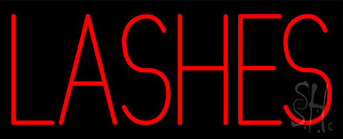 Lashes Neon Sign