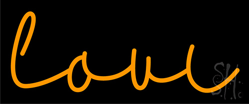 Love Neon Sign
