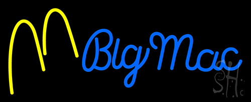 Mcdonalds Big Mac Neon Sign