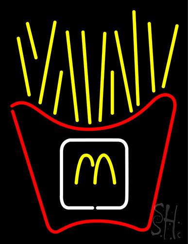 Mcdonalds French Fries Neon Sign
