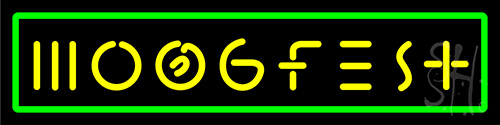 Moogfest 2014 Neon Sign