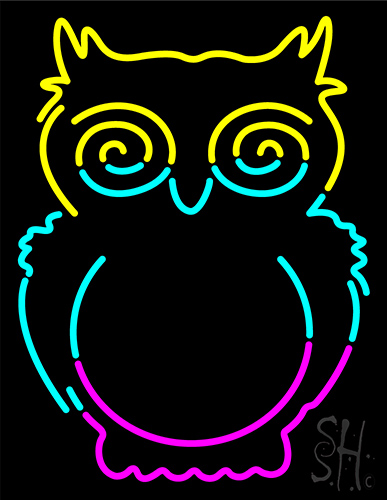 Owl Neon Sign