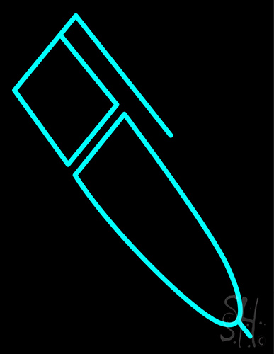 Pen Neon Sign