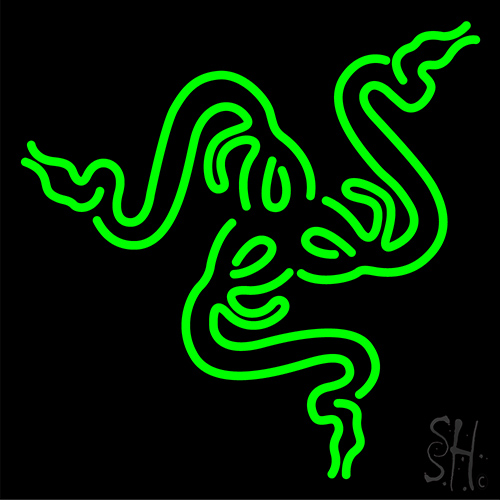 Razer Logo Neon Sign | Business Neon Signs | Neon Light