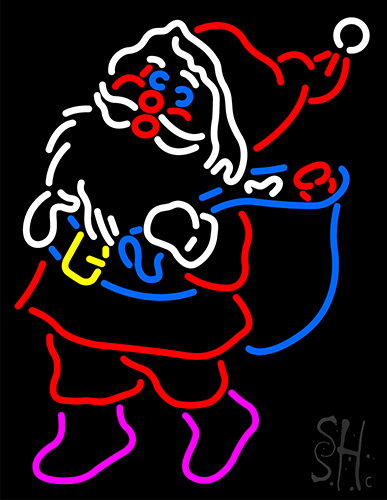 Santa Claus Neon Sign